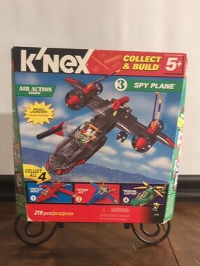 Brand New  K'NEX Air Action Series #3 Spy Plane Building Set (Model 12184)